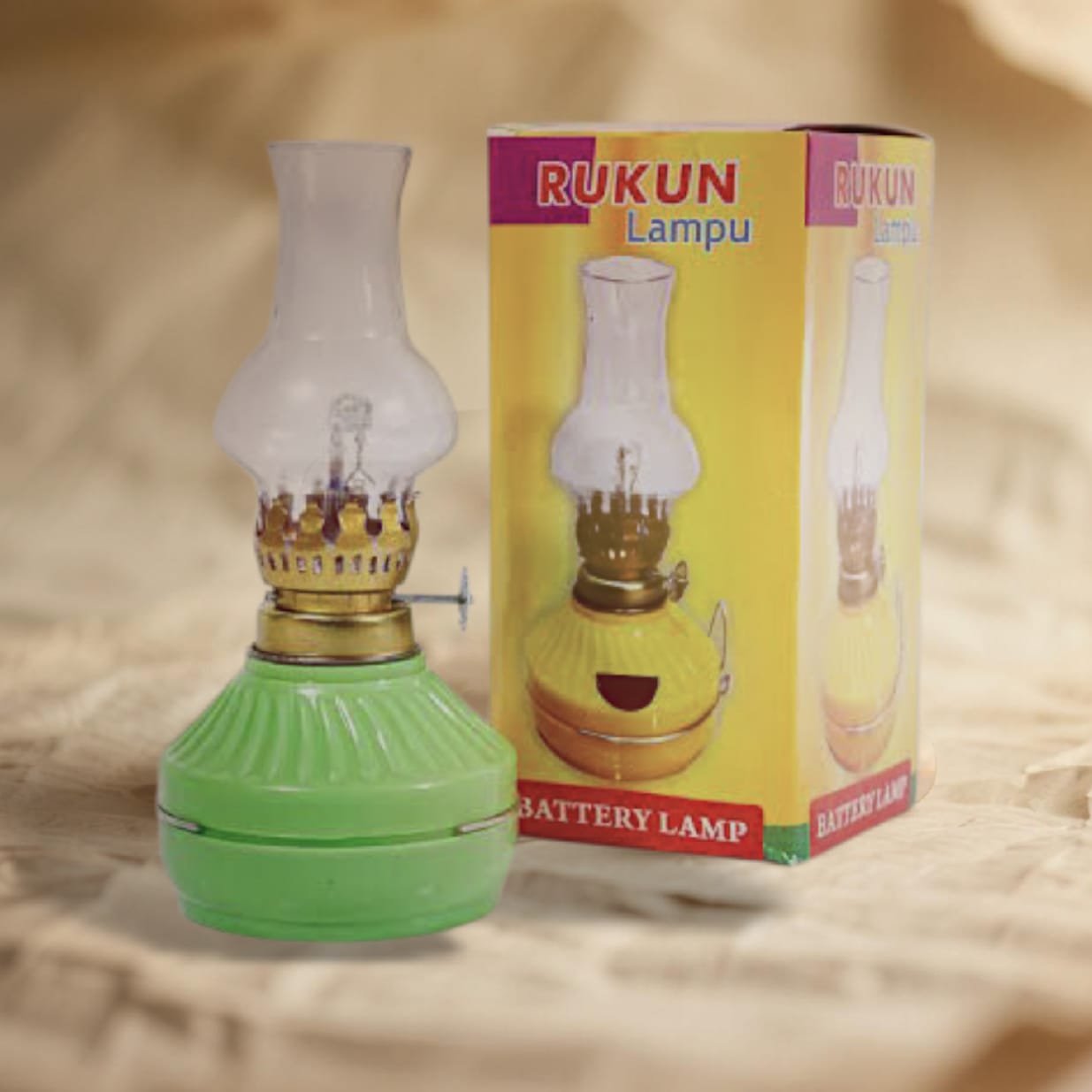 Lampu Teplok Baterai LED 2
